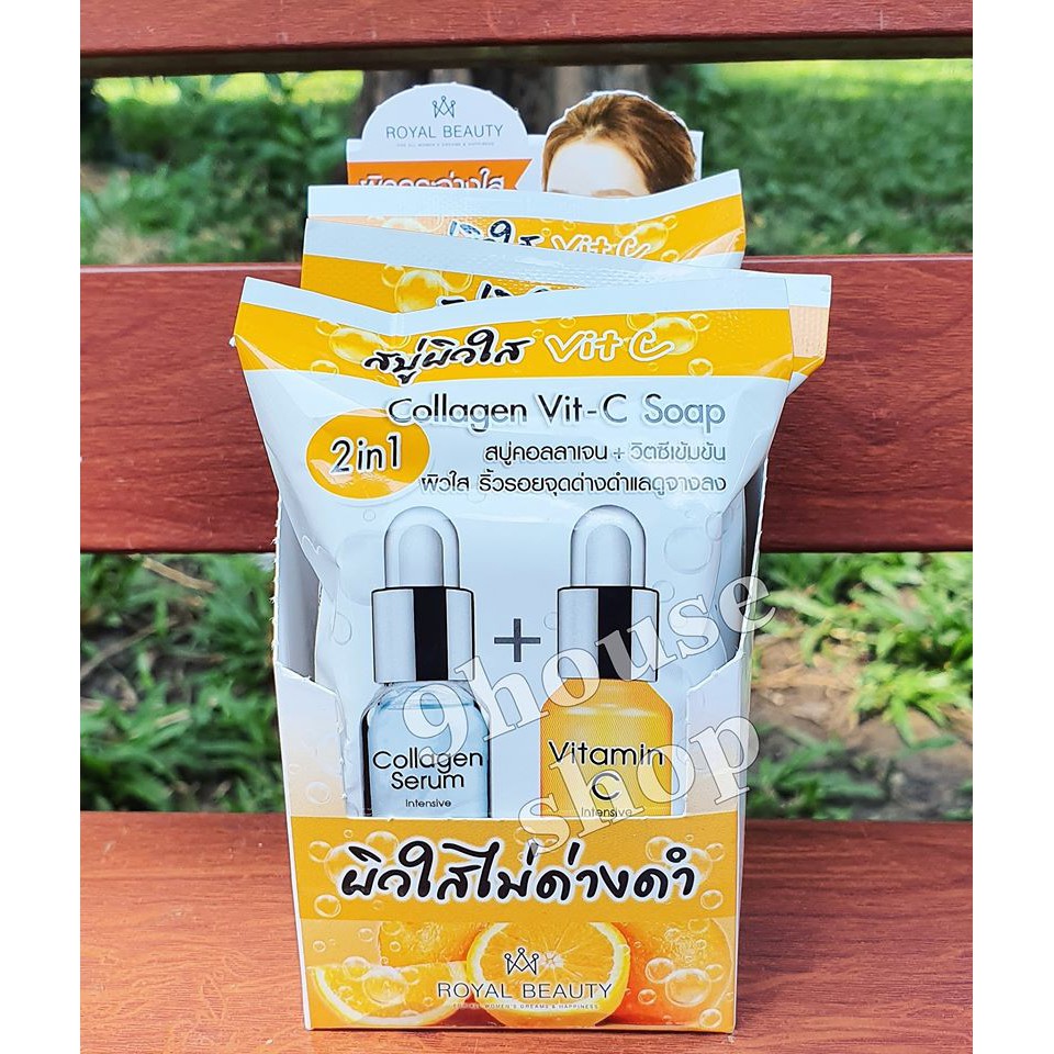 1 Cục Xà Bông Vit C Thái Lan 60gram