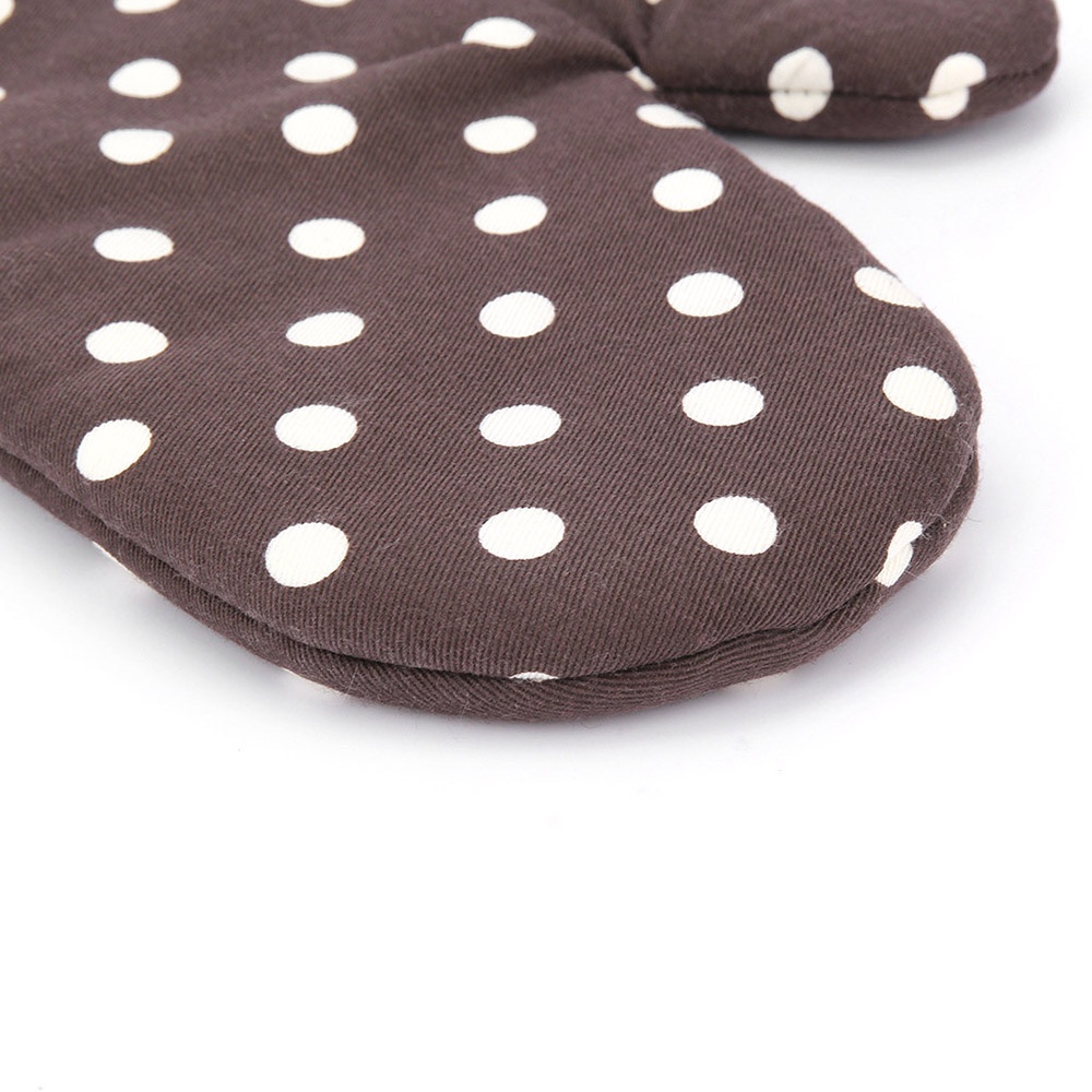 YIYU 1 Cặp Găng Tay Cotton Cách Nhiệt Bảo Vệ Cho Lò Nướng / Lò Vi Sóng