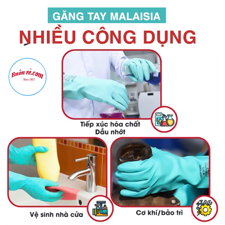 Găng Tay Nhập Khẩu Malaysia Hàng Chính Hãng 00221