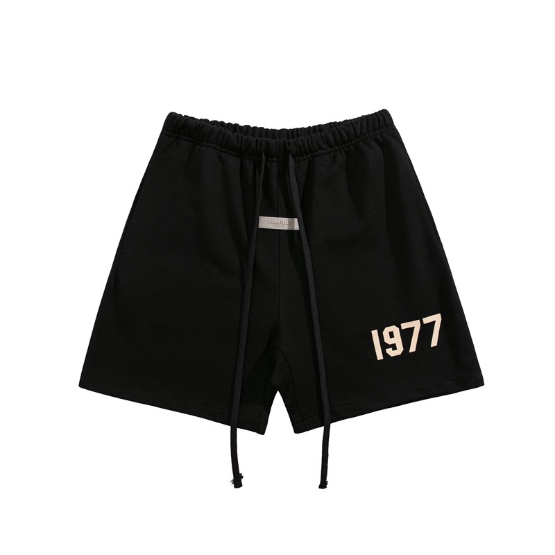 Quần Short Dây Rút Ống Rộng In Họa Tiết Hai Đường Phố FEAR OF GOD Season 8 1977