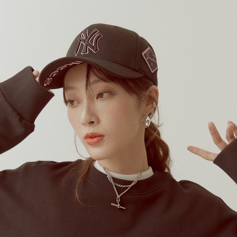 (Ảnh thật hàng chuẩn 1:1) Mũ lưỡi chai m/ lb BASEBALL black hàng 1:1 chuẩn