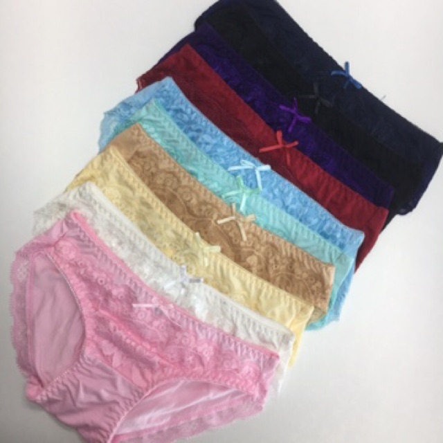 10 quần Cotton phối ren