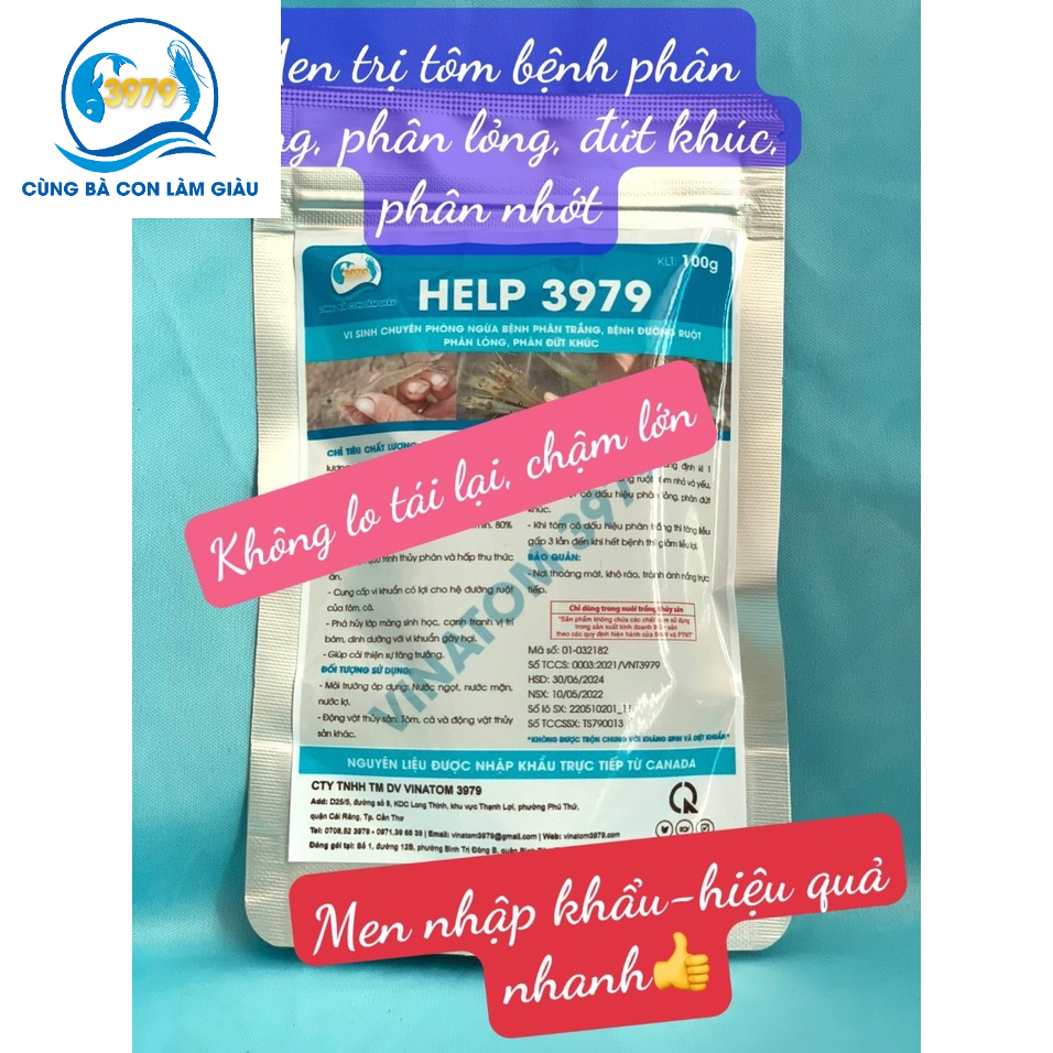 HELP 3979 VI SINH CHUYÊN PHÒNG NGỪA BỆNH PHÂN TRẮNG, BỆNH ĐƯỜNG RUỘT, PHÂN LỎNG, PHÂN ĐỨT KHÚC