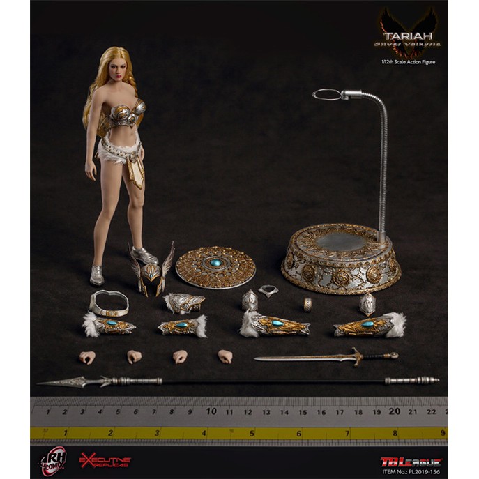 Mô hình figure 1/12 PL2020-156 Tariah Silver Valkyrie chính hãng TBLeague Phicen