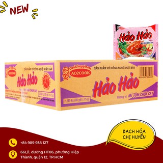 Thùng 30 gói mì Hảo Hảo tôm chua cay 75g