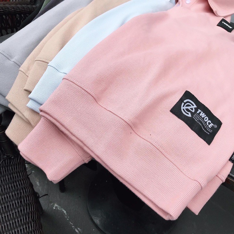 ÁO SWEATER POLO TWOCE