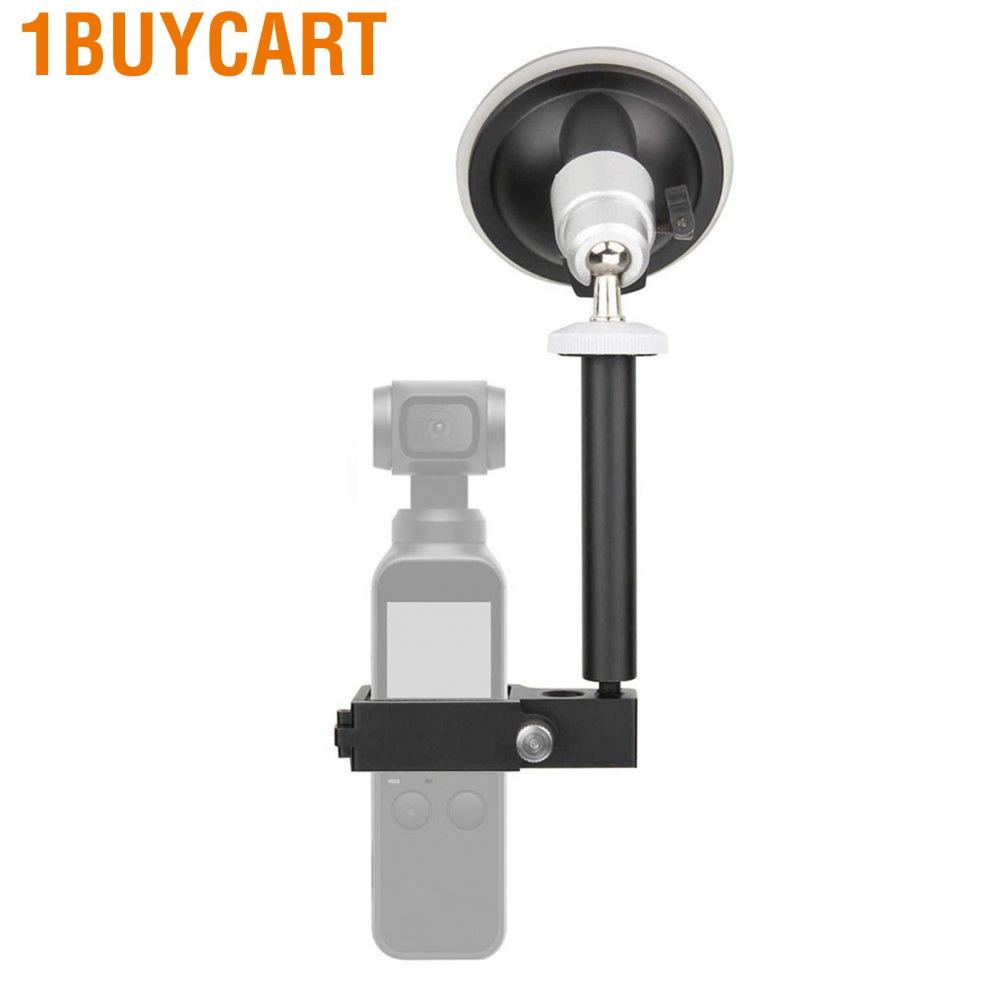1buycart Car Mount for DJI Osmo Pocket  Stable Reliable Convenient Practical Detachable Extension Rod Camera Bracket Indoor Outdoor