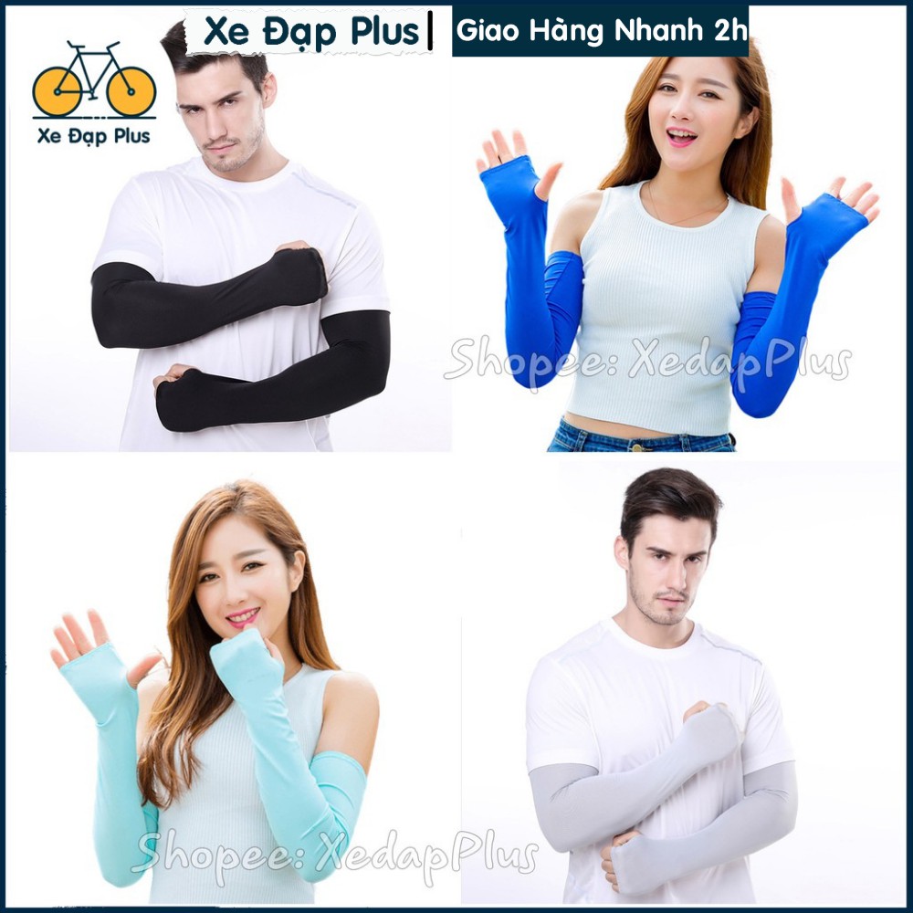 Bao tay dài, tất tay chống nắng cao cấp Chống nắng, chống Uv - Vải dày dặn, co dãn 4 chiều thấm hút mồ hôi tốt