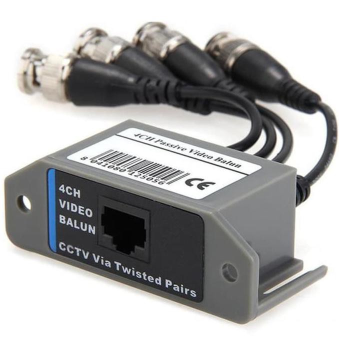 Gede Dây Cáp Utp Video Balun - 4 Kênh