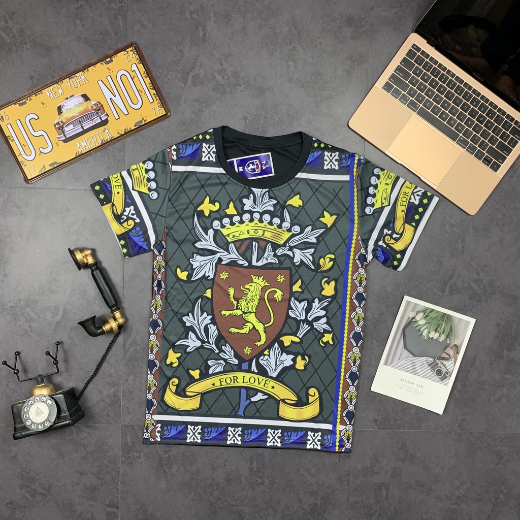 XẢ HÀNG Bộ Hè Nam, Bộ Thun Nam cộc Tay  in 3D Sử Tử Vương Miệng  Chất Liệu Thun Lạnh Mềm Mịn - BN35 - Full Size | BigBuy360 - bigbuy360.vn