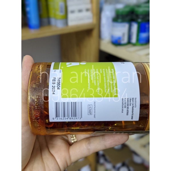 Viên uống mầm đậu nành Healthy care 100v Úc | Thế Giới Skin Care