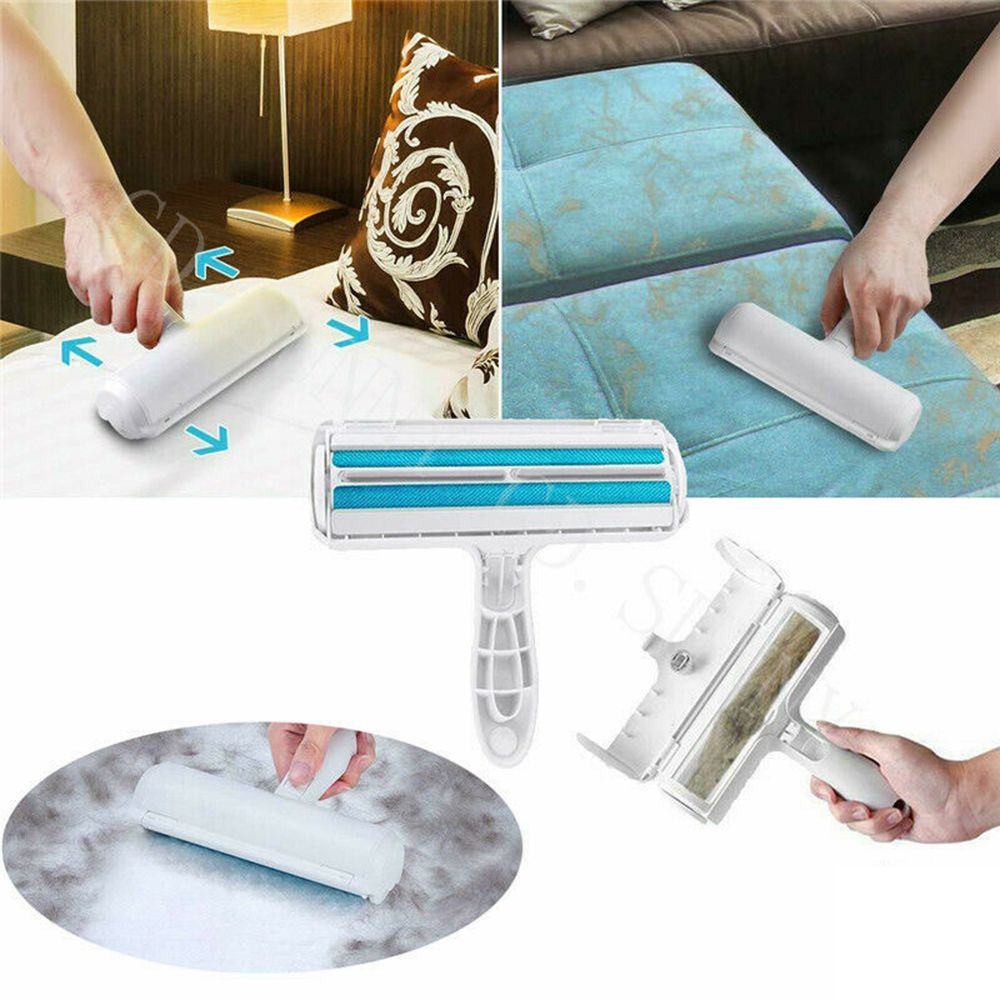 Cây lăn lấy sạch lông thú cưng chó mèo bám trên ghế sofa/quần áo/đồ nội thất dùng một tay tiện lợi nhiều màu tùy chọn