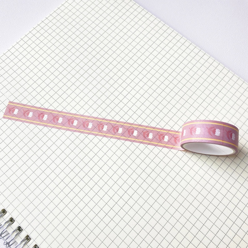 Cuộn Băng Keo Dán Trang Trí Nhiều Màu Sắc