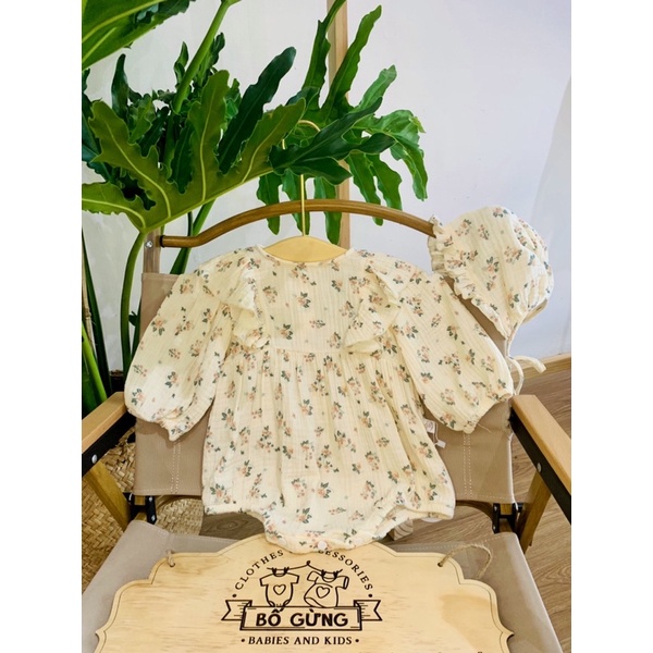 Body hoa nhí bèo vai cho bé