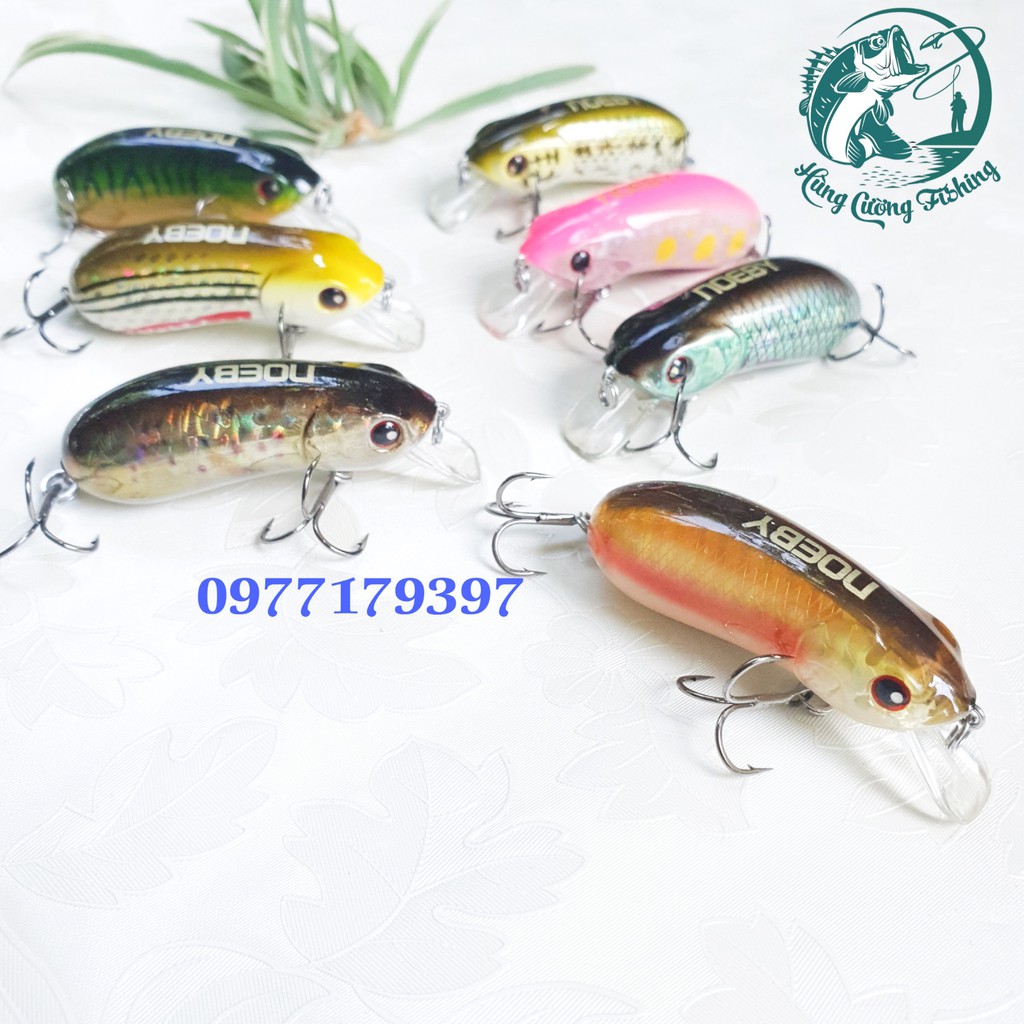 MỒI CC50 Chính Hãng NOEBY LURE NBL 9111 CÁ VƯỢC 55MM - 10.5G >0-0.1.2M TẦNG LỬNG 🔰 Cam Kết Chính Hãng 🔰 Mồi  Câu Cá