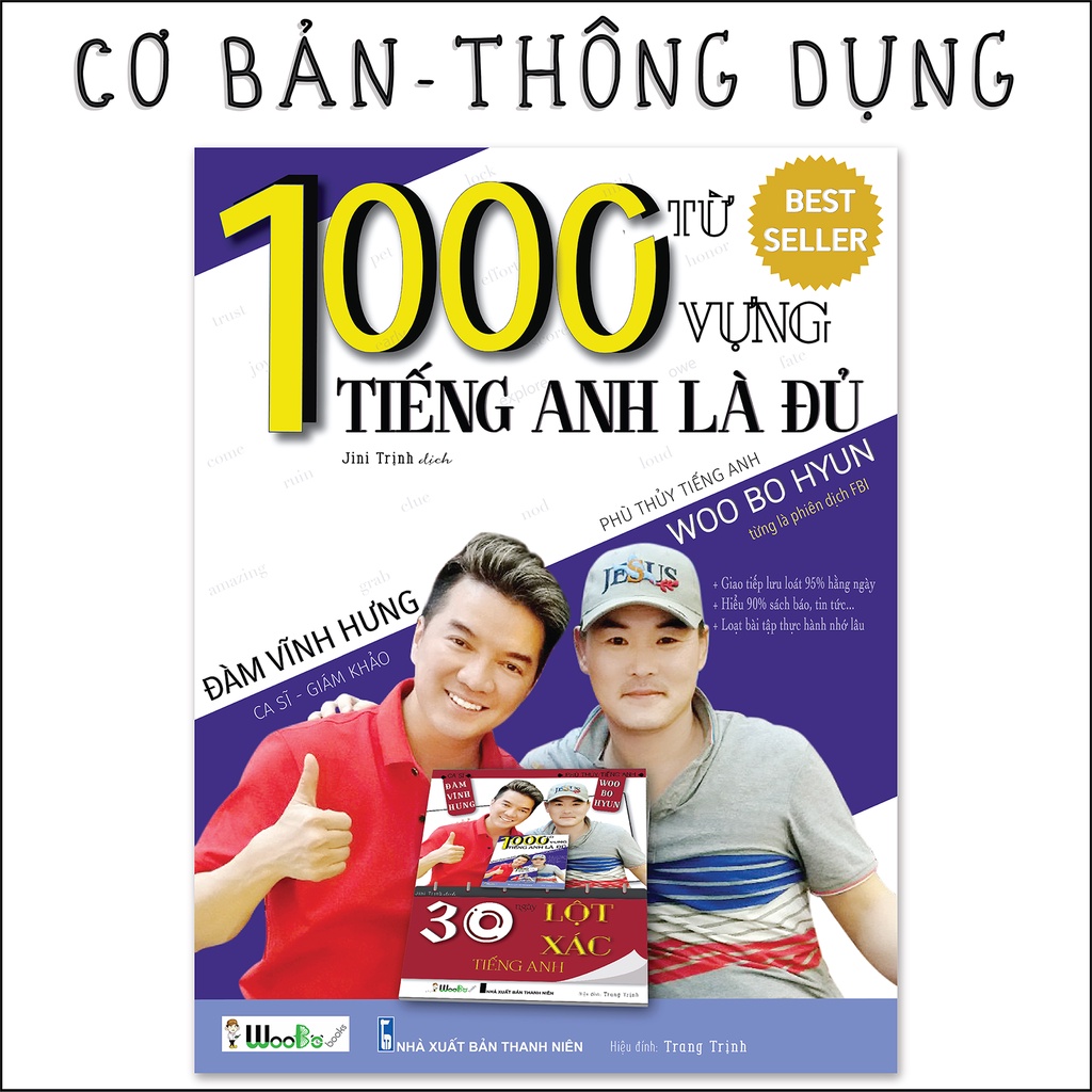 Sách - 1000 Từ Vựng Tiếng Anh Là Đủ (Top 1000 Essential English Words)