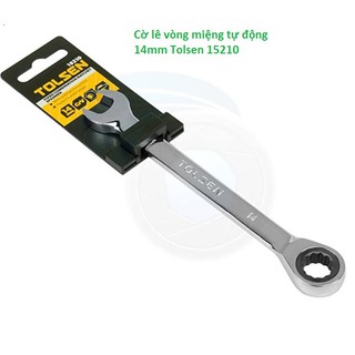 Cờ lê vòng miệng tự động 14mm Tolsen 15210