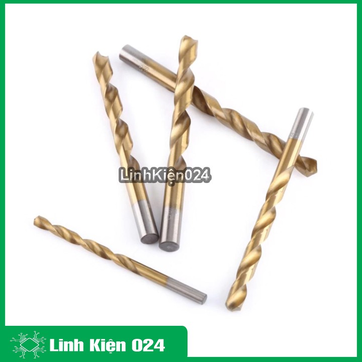 Bộ Mũi Khoan 19 Mũi Vàng Từ 1mm-10mm