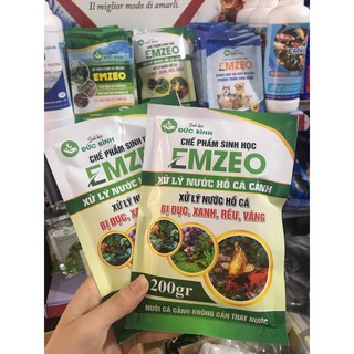 Men Vi Sinh Xử Lý Nước Hồ Cá Cảnh Emzeo