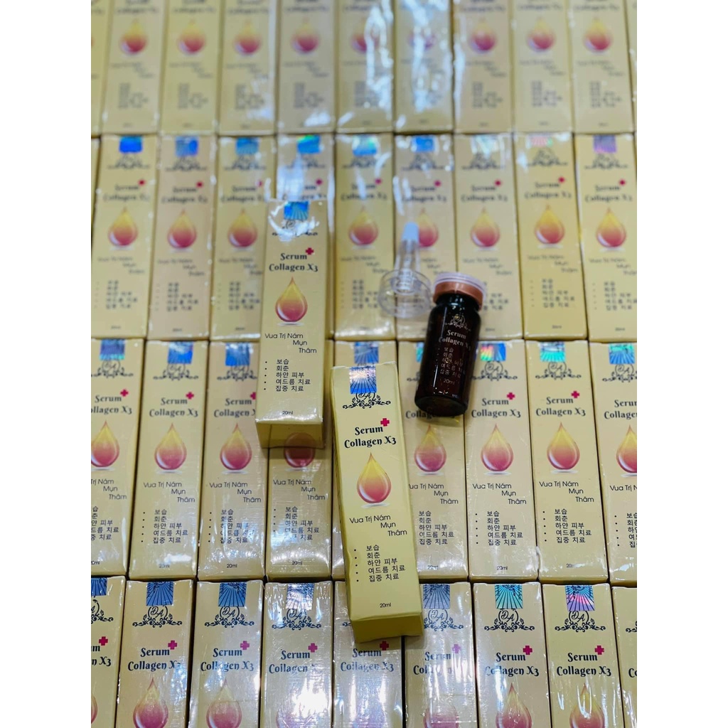 Serum nám X3 collagen 20ml Chính hãng