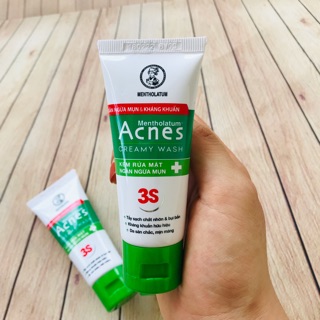 Sữa rửa mặt Acnes 25g