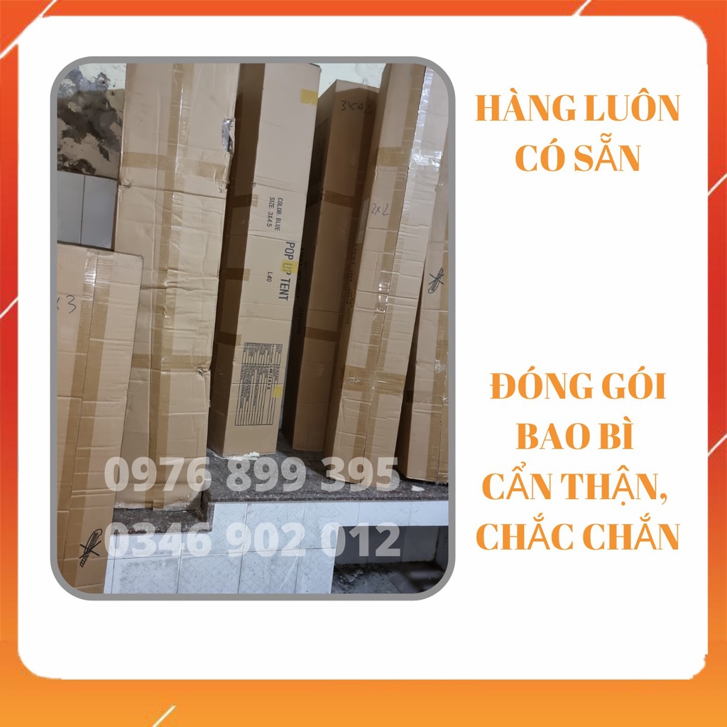 Khung Xương Nhà Bạt Di Động 2M x 2M, 3M x 3M
