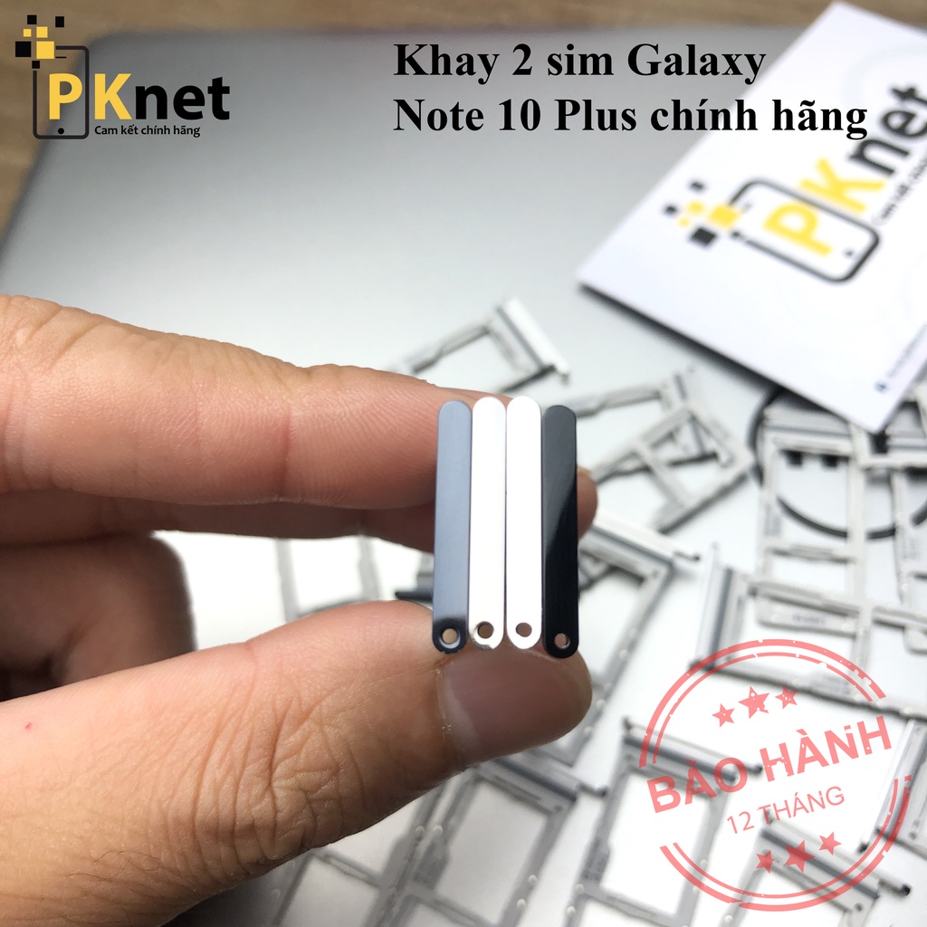 Khay sim Note 10 Plus dùng cho Samsung Glaxy Note 10 Plus[CHÍNH HÃNG, BẢN 2 SIM]