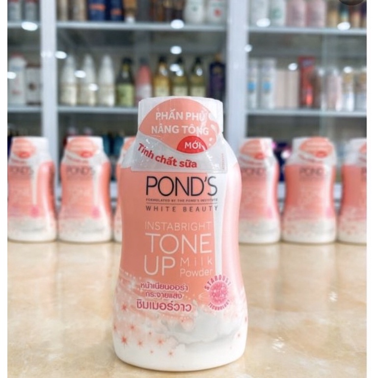 Combo 2 chai PHẤN PHỦ TRANG ĐIỂM POND'S TONE UP MILK POWDER NHẬP KHẨU THÁI LAN 40G