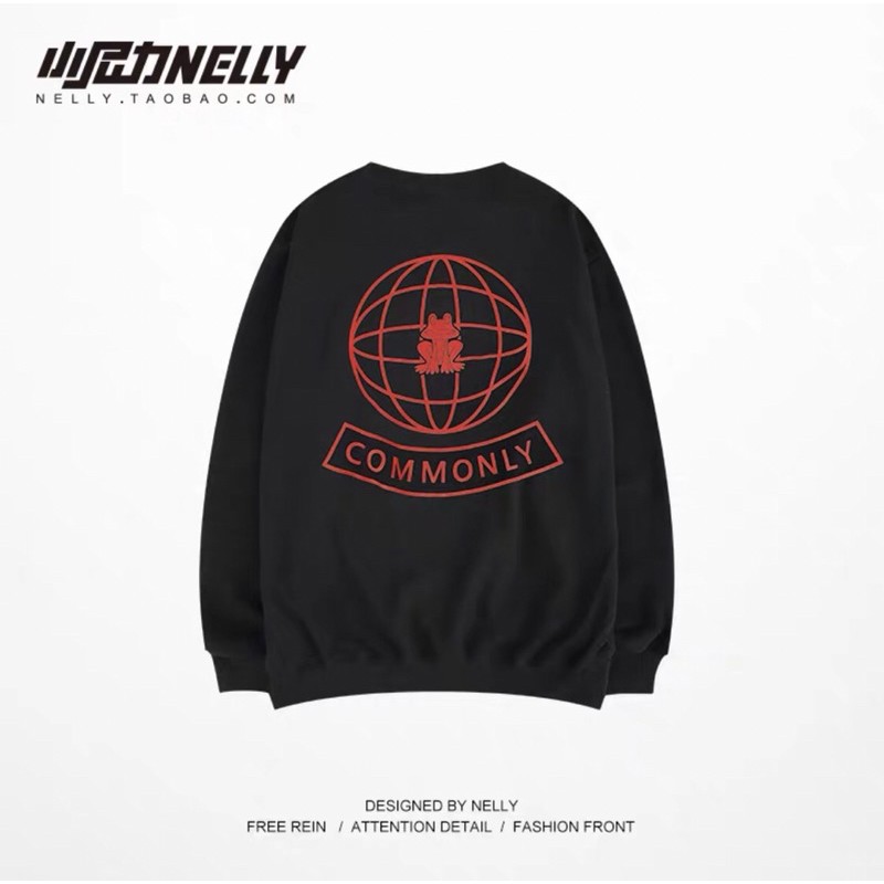 (SẴN) Áo nỉ Nelly lót lông trái đất