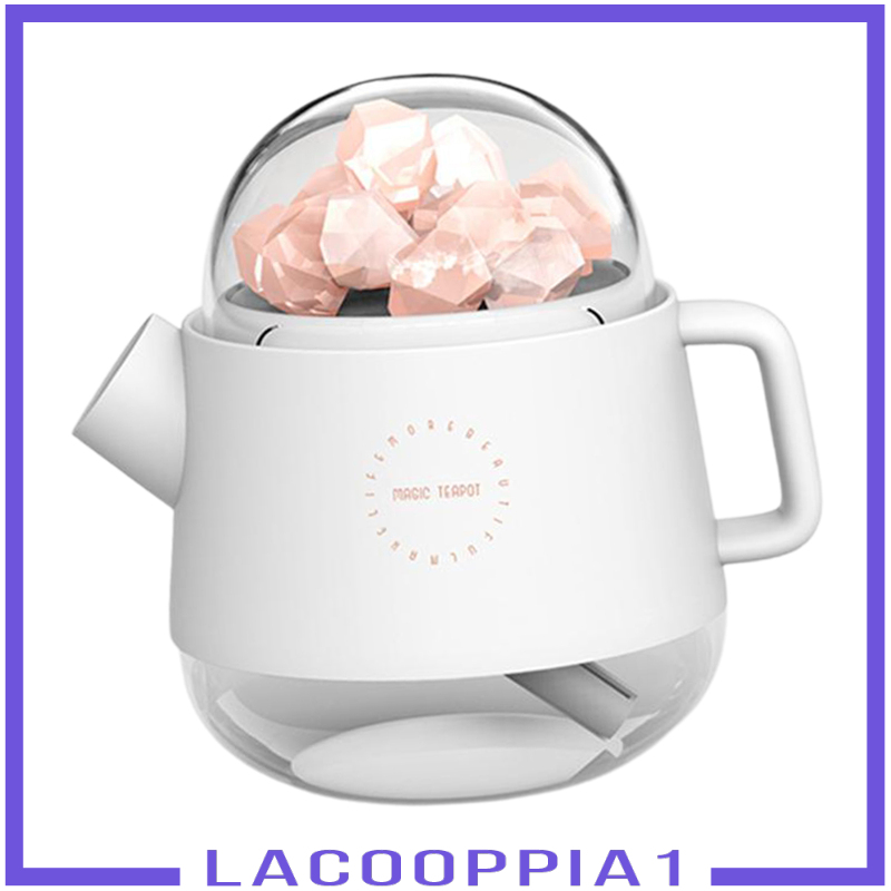 [LACOOPPIA1]2 Piece Essential Oil Diffuser Himalayan Salt USB Wireless for Home Office