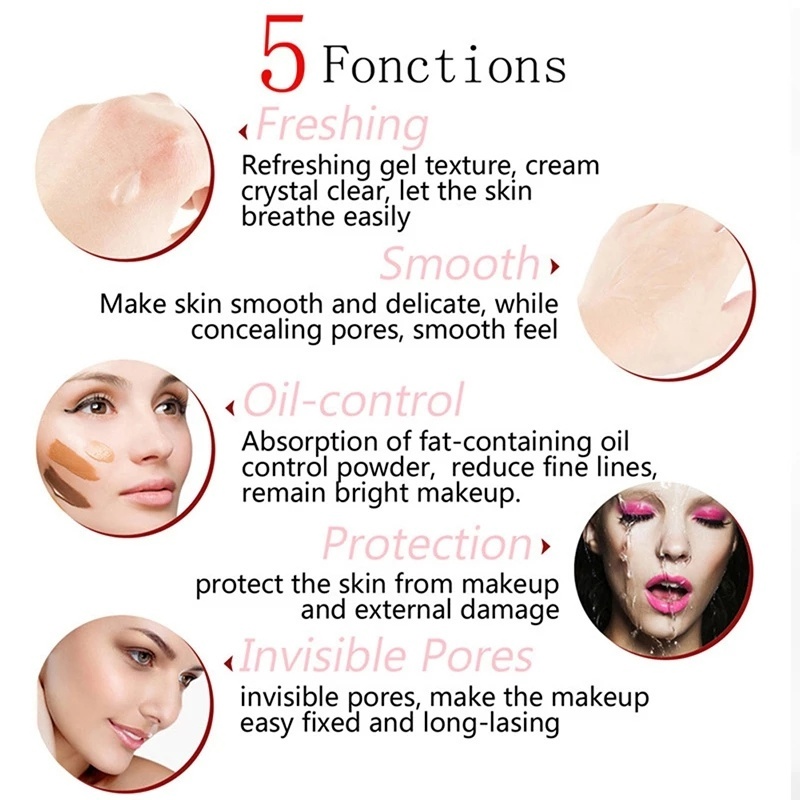 [Hàng mới về] Kem lót trang điểm nền kiểm soát dầu dưỡng ẩm