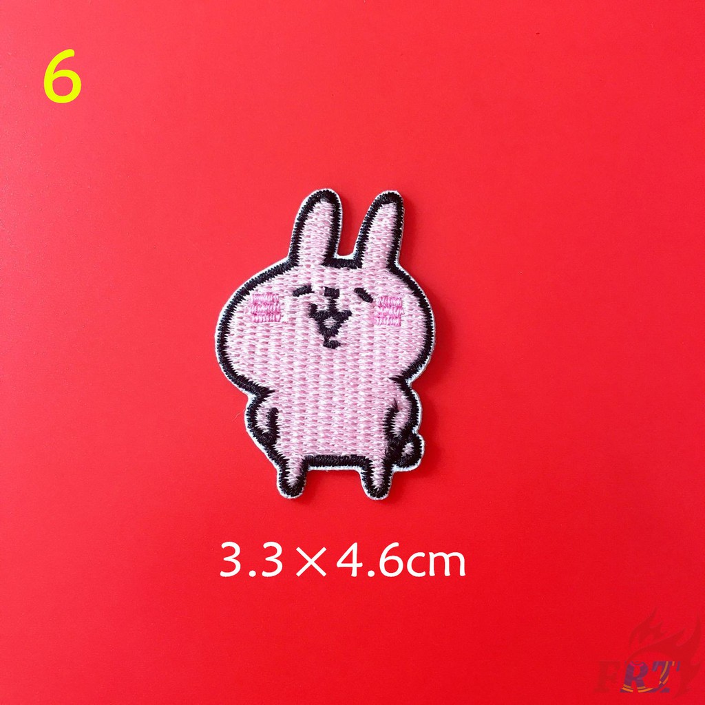 Miếng ủi quần áo thêu hình Piske &amp; Usagi đáng yêu