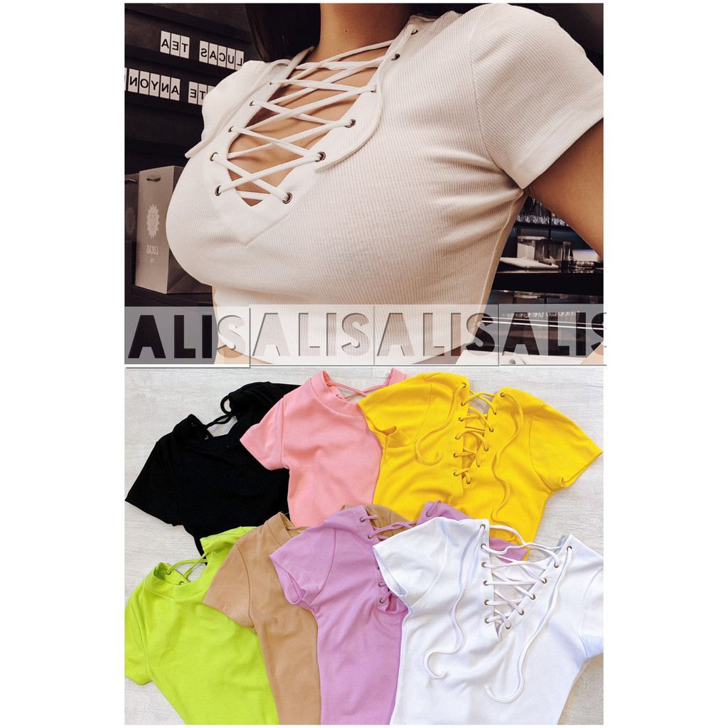 [Hình Thật] Áo Croptop Ôm Eo Tay Ngắn Nữ, Áo CRT Kiểu, Vải Thun Gân, Thời Trang Hàn Quốc, Đẹp, Giá Rẻ, Cá Tính- | BigBuy360 - bigbuy360.vn