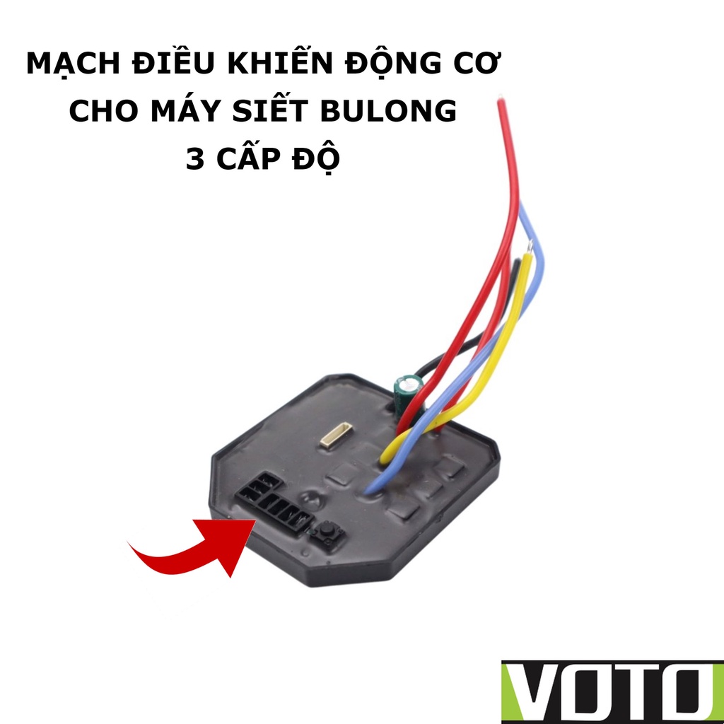 Mạch điều khiển động cơ siết bulong 3 cấp tốc độ (ảnh thật)