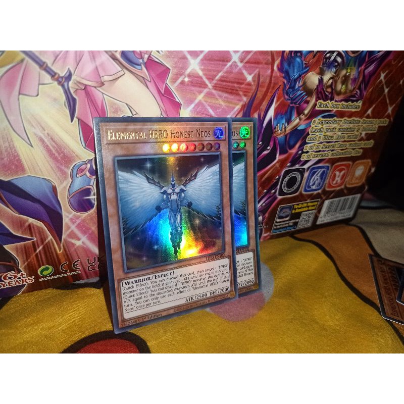 [KN yugioh shop] thẻ bài: Elemental HERO Honest Neos - LDS3-EN102 - Ultra Rare 1st Edition