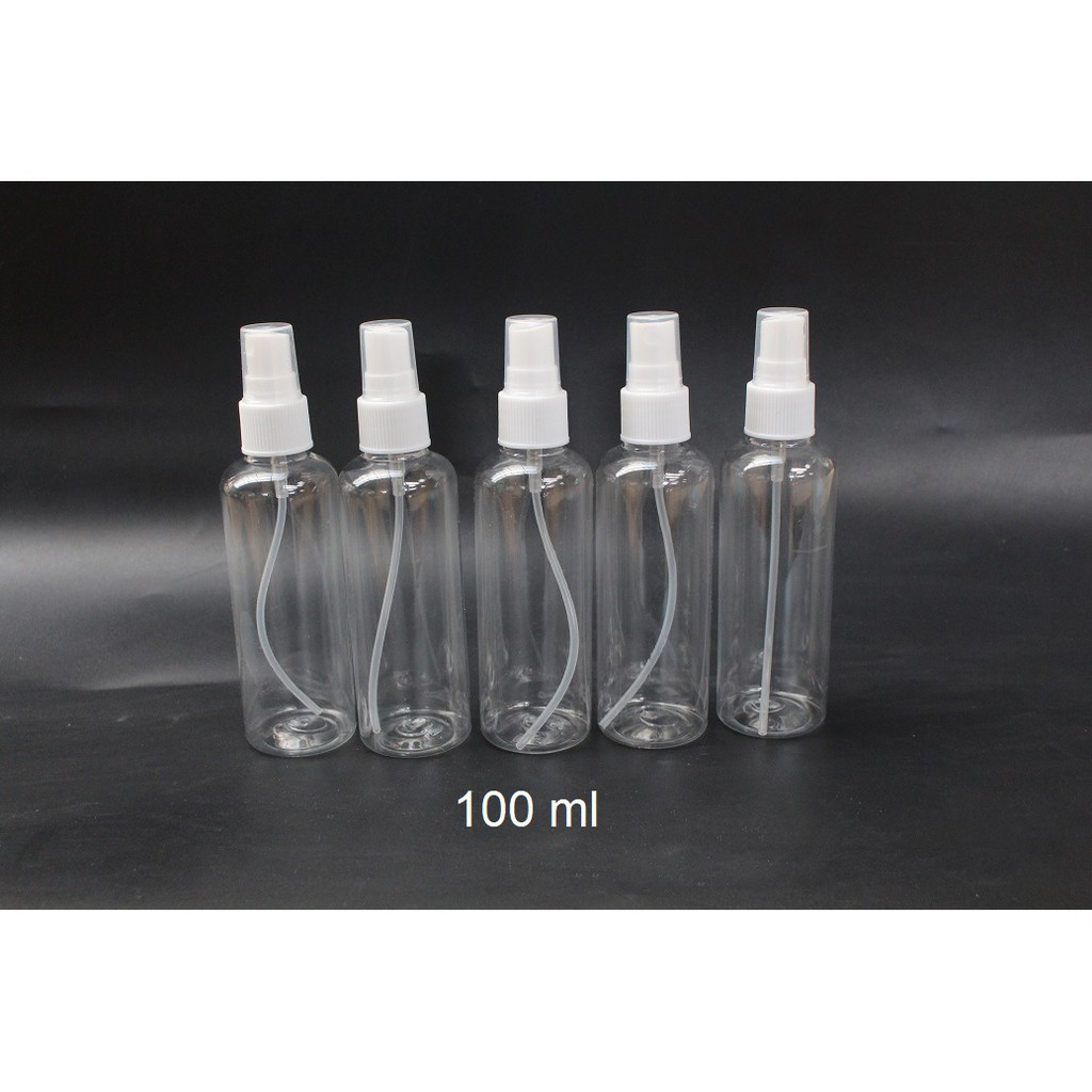 (FREESHIP) vỏ chai xịt phun sương trắng 100ml