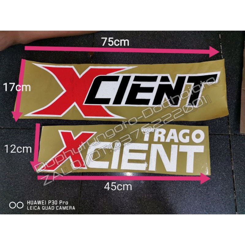 01 Cái tem XICENT phản quang