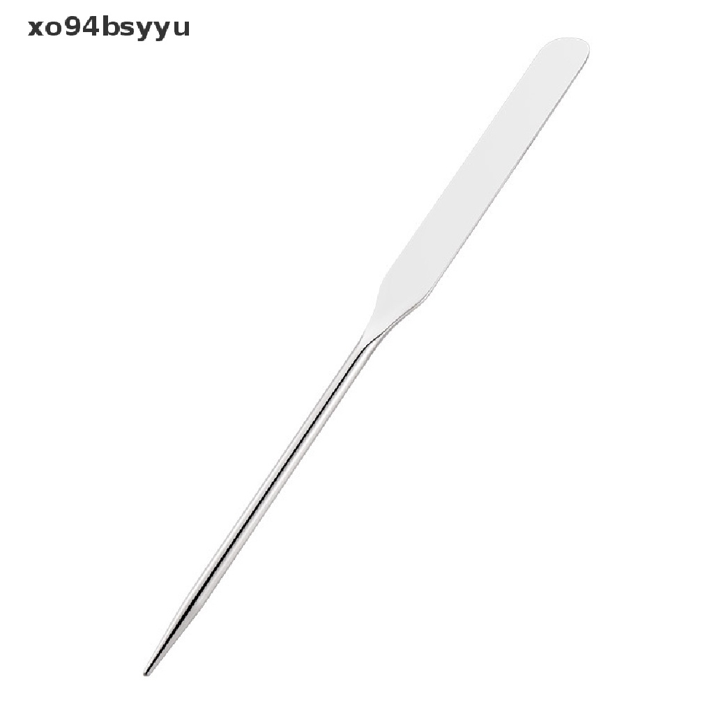 [Hàng mới về] Thìa trộn mỹ phẩm bằng thép không gỉ cao cấp tiện dụng