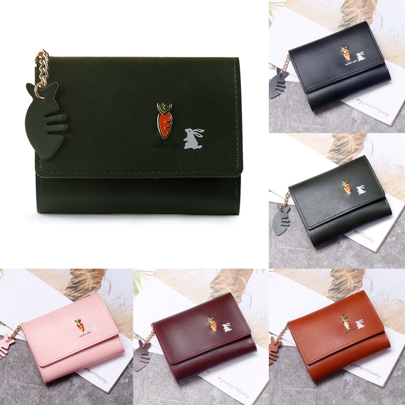 Ví Nữ MINI Dáng Ngắn Thời Trang Hàn Quốc Xinh Xắn