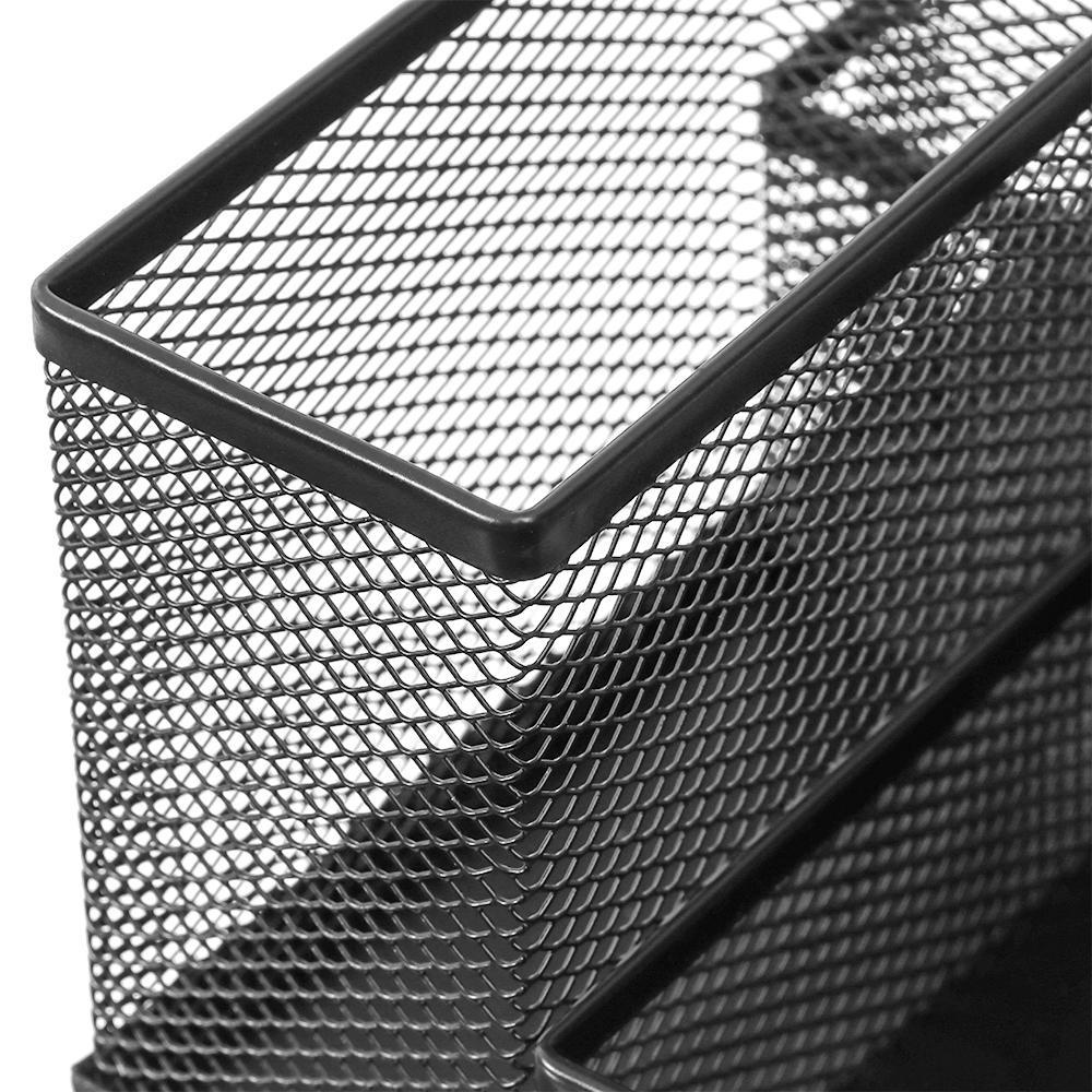 PISTA Giá Đỡ Bút Dạng Lưới 3 Ngăn Sắp Xếp Gọn Gàng Cho Văn Phòng /