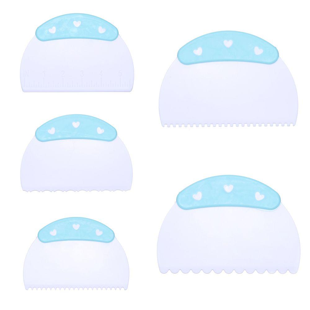 Dụng Cụ Làm Phẳng Mặt Bánh Cupcake Bằng Nhựa 8 Kiểu Khác Nhau