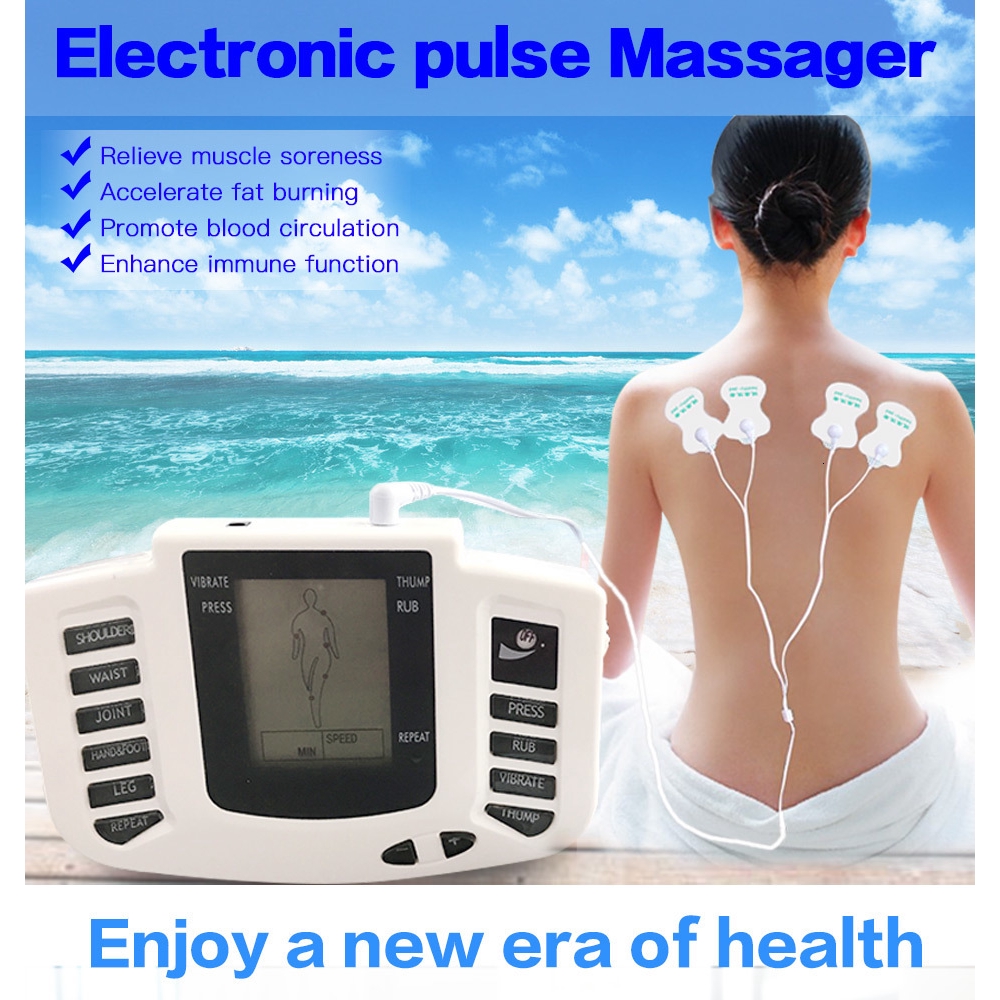 Máy mát xa Suolaer với 16 tấm điện cực kích thích cơ toàn thân giúp cơ thể thư giãn