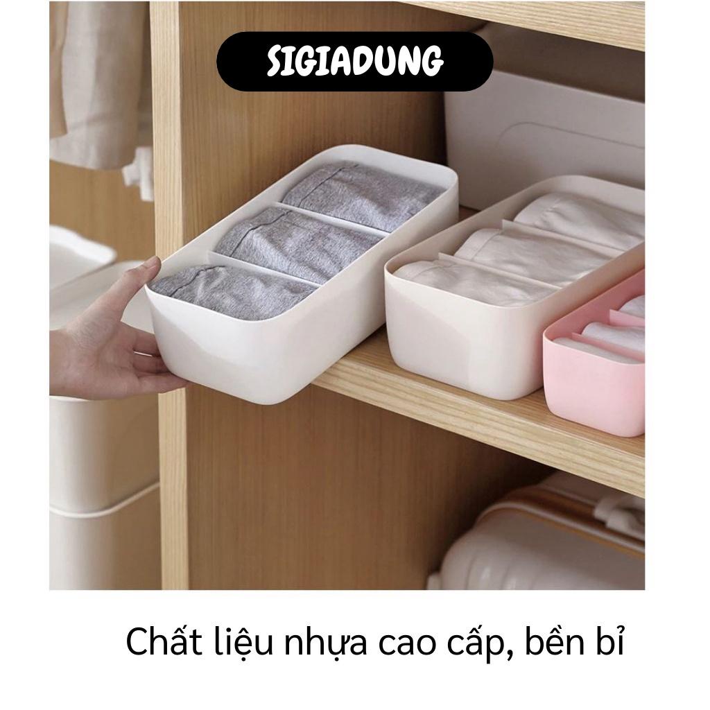 [SGD] Hộp Đựng Đồ Lót - Hộp Nhựa Chia Ngăn Đựng Tất, Vớ, Đồ Lót, Đồ Mỹ Phẩm 8926