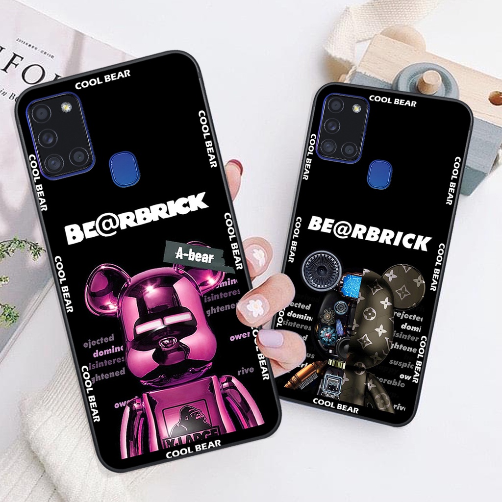 Ốp lưng Samsung A21S in hình K@ws, Cool Be@r SIÊU NGẦU