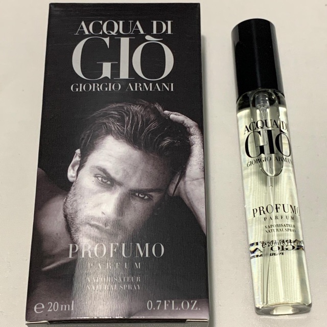 Nước hoa nam mini Giò đen 20ml