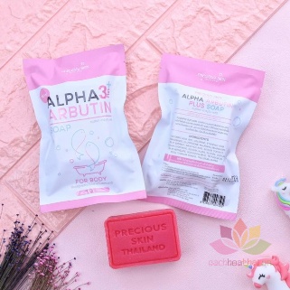 Xà bông tắm trắŉg Alpha Arbutin Soap 3 Plus