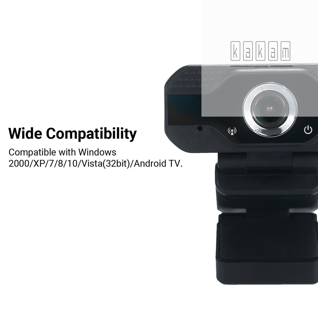 Webcam Kết Nối Usb Full Hd 1080p Kèm Mic Cho Máy Tính | BigBuy360 - bigbuy360.vn