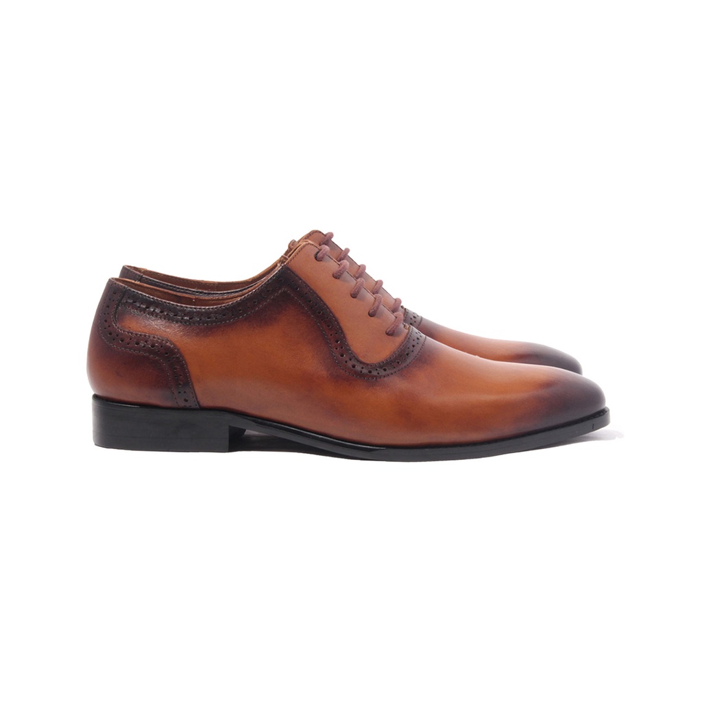 Giày Tây Nam Cao Cấp Banuli Oxford Patina H1PO1M1