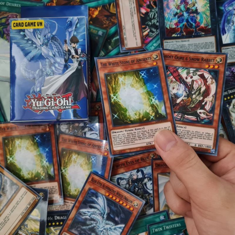 [BÀI IN] Bài YuGiOh - Hộp Thẻ Bài FullBox - Bộ 54 lá bài Blue Eye Chaos Max Dragon của Kaiba Seto - Card Game VN