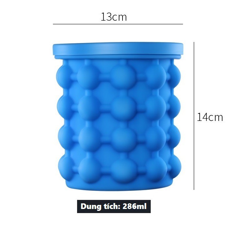 Cốc làm đá thông minh có nắp đậy tiệt trùng - Cốc làm đá viên an toàn vệ sinh